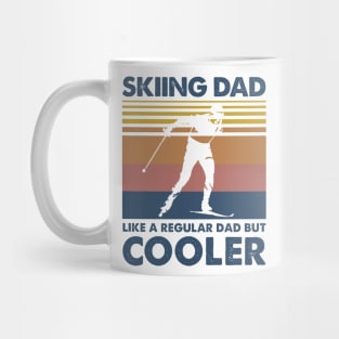 Skiing Dad Vintage Gift Father's Day Mug